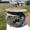 Antique Round Bronze Lantern
