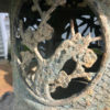 Japan Fine Tall Hand Cast Bronze Lantern, signed