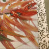 Japanese Old Hand Painted Scroll Brilliant Ferns