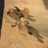 Mandarin Ducks Silk Scroll