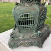 Bronze lantern with dragon motif