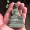 Antique Pair of Bronze Enlightenment Buddhas, 200 Years Old