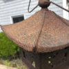 Japanese Large Antique Sailing Ship Lantern & Wind Chime Beautiful Ringing Bell