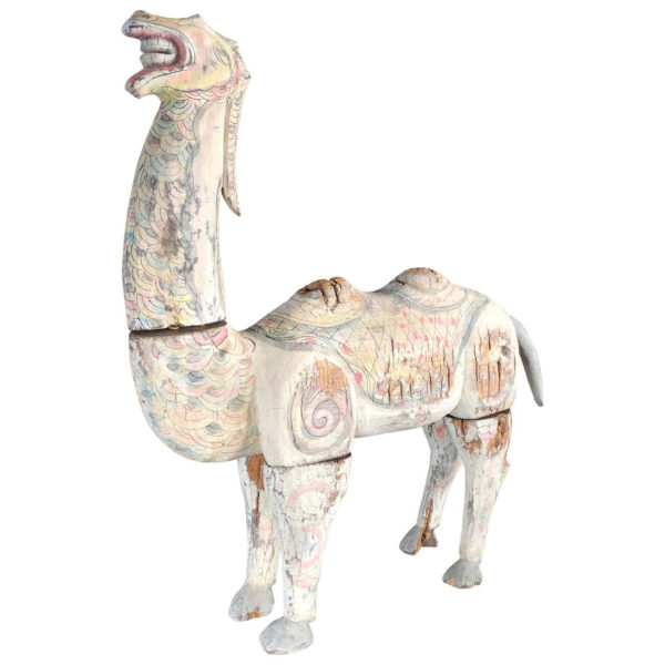 Chinese Ancient Hand Carved Bactrian Camel