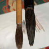 Artisan's Cache of 25 Old Chinese Paint Calligraphy Bamboo Brushes