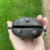 Japanese Antique "Tea Ceremony" Bronze Hand Bell 19thc