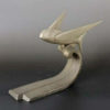 Japanese Fine Old Flying Fish Hood Ornament