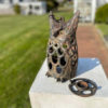 Japanese Rare Tall Old "Owl" Lighting Lantern