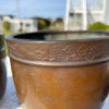 Japanese Fine Vintage Pair Bronze Cache Pots