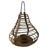 Japanese Antique Basket Garden Lantern