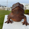 Japan Antique Cast Frog Toad Kaeru