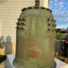 Japanese Bronze Masterpiece Temple Bell 1765, Signed by Monk Jou Rin