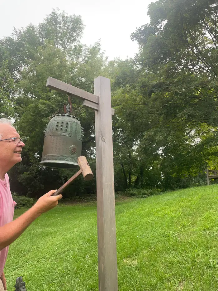 rare historical signed bronze bell