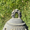 Japanese Old Vintage Bronze Signed Bell Beautiful Sound