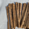 Chinese Old Bamboo Slips With Calligraphy Jiandu, 68 piece collection