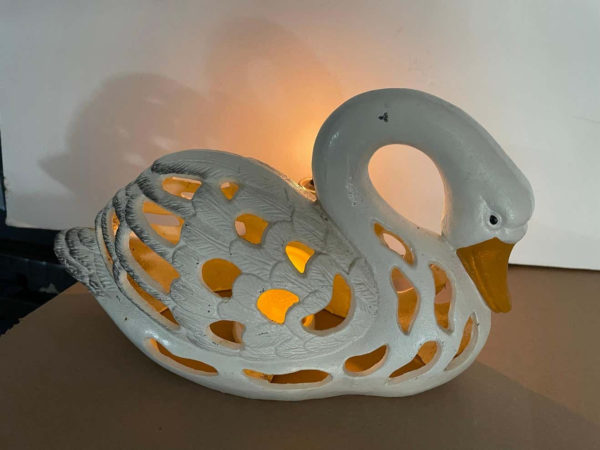 Japanese Vintage Graceful Swan Lighting Lantern