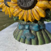 Sunny Days Old Vintage Sun Flower Sculpture