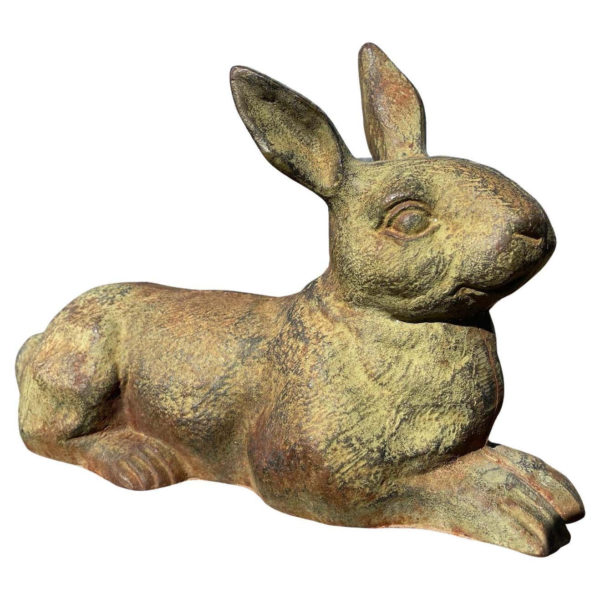 Antique Garden Rabbit With Extraordinary Patina