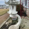 Japanese Arched Kasuga Stone Garden Lantern