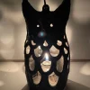 Japanese Rare Tall Old "Owl" Lighting Lantern Marked JAPAN