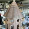 Old Mission Arts & Crafts Antique Iron Ceiling Pendant Lantern