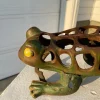 Japan Big Hand Painted Leaping Frog Lighting Lantern