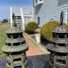 Rare Pair Nautical Light House Lanterns