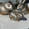Japanese Trio of Three Garden Rabbits Family, Usagi