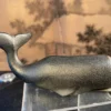 Japanese Collectible Nautical Whale, Signed