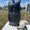 Japanese Massive Antique over Sized "Owl" Lantern