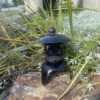 Japanese Antique Early Yukimi Water Reflection Garden Lantern