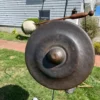 Japan Huge Antique Hand Wrought Bronze Gong Soothing Sound