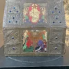 Fine Antique Folk Art Reliquary Box, 1920