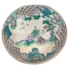 Japan Beautiful Largest Antique Hand Painted Kutani Garden Bowl, 1910