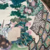 Japan Beautiful Largest Antique Hand Painted Kutani Garden Bowl, 1910