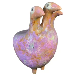 Huge Whimsical Goose Sculpture Master Designer Eva Fritz-Lindner For Sale 21 of 21 Huge Whimsical Goose Sculpture Master Designer Eva Fritz-Lindner