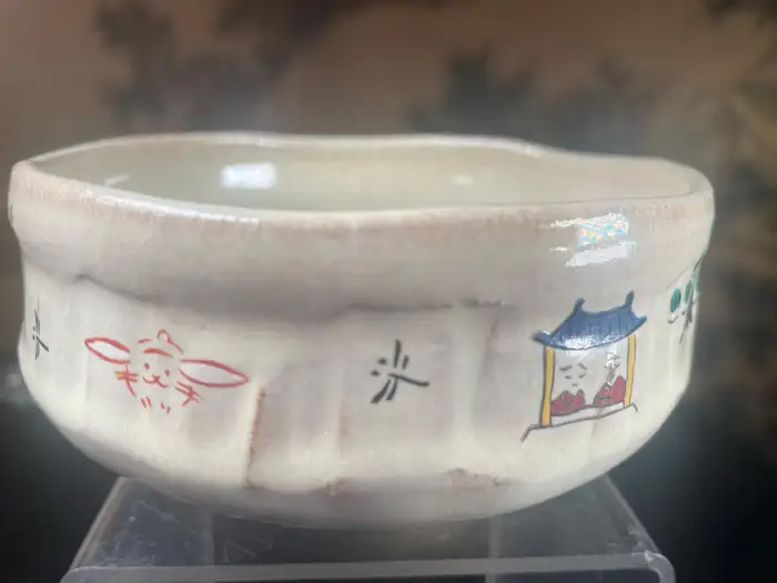 Japanese Fine Friends For Tea, Tea Bowl, Hand-Built and Hand Glazed