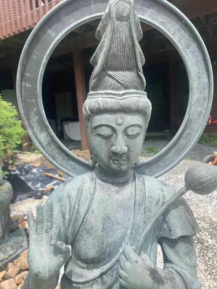 Japan Fine Antique Bronze Guan Yin of Compassion