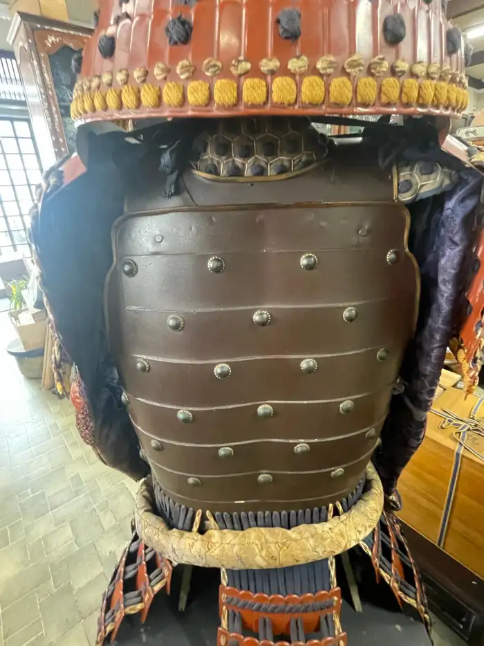 Japanese Samurai Complete Armor Yorai, Fine Craftsmanship