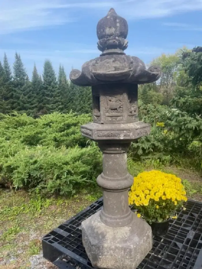 Japan Tall Antique Kasuga Stone Lantern
