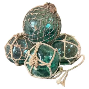 Japanese Antique Glass Fishing Floats Collection